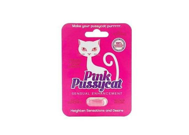 Rosa Pussycat-weibliche Verbesserungs-Libido Desire Stimulation Pills